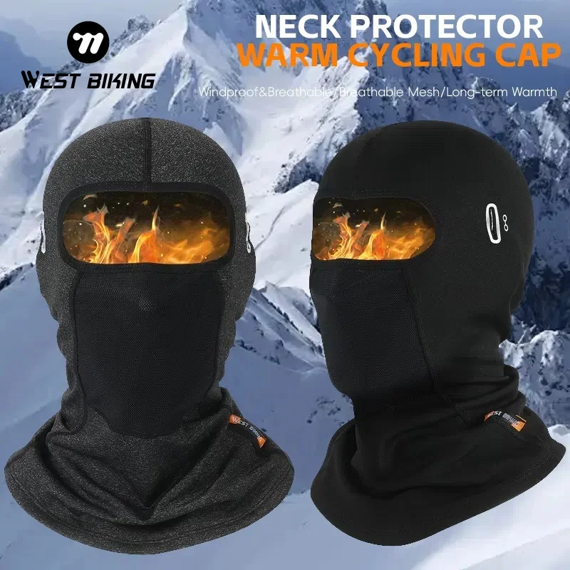 Cycling Face Masks Thermal Balaclava Mask WEST BIKING Winter Balaclava Face Mask for Men Women