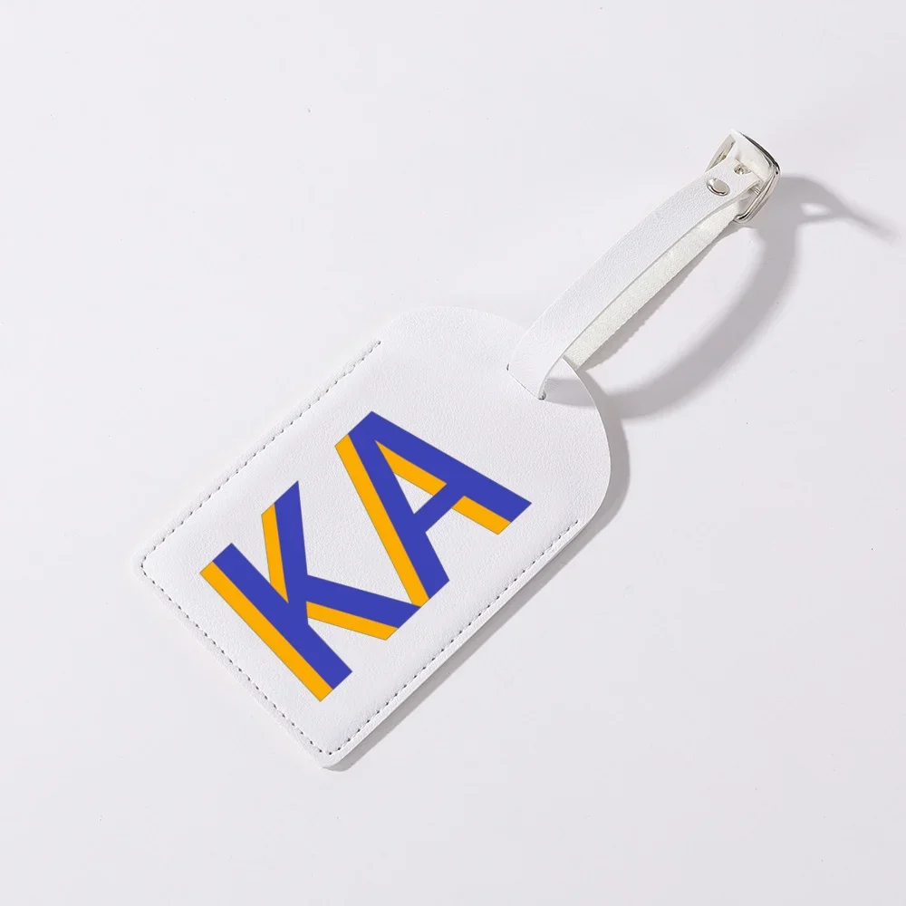 Personalised Shadow Monogram Luggage Tag PU Leather for Suitcase Baggage Handbag Tags Travel Bag Suitcase Label Tag