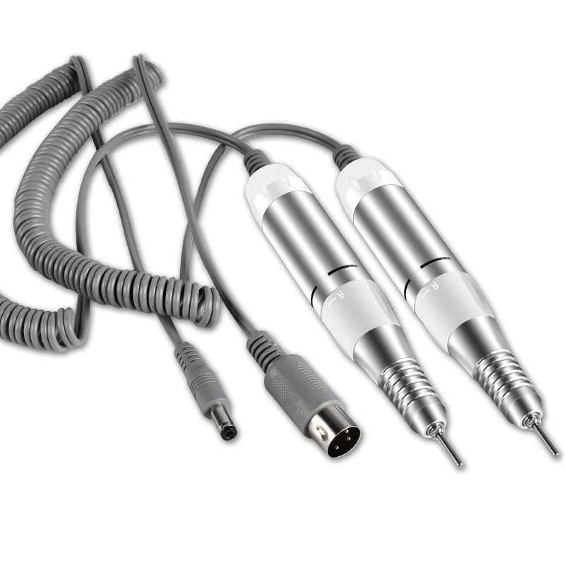 전기 네일 드릴 펜 핸들 파일 폴란드어 그라인드 머신 핸드 피스 매니큐어 페디큐어 도구 DC & 3 핀 플러그 네일 드릴 액세서리