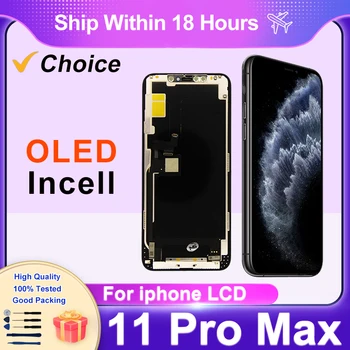 Display LCD OLED di qualità per iPhone 11 Pro Max con gruppo digitalizzatore touch 3D INCELL per parti di ricambio LCD 11 Pro Max
