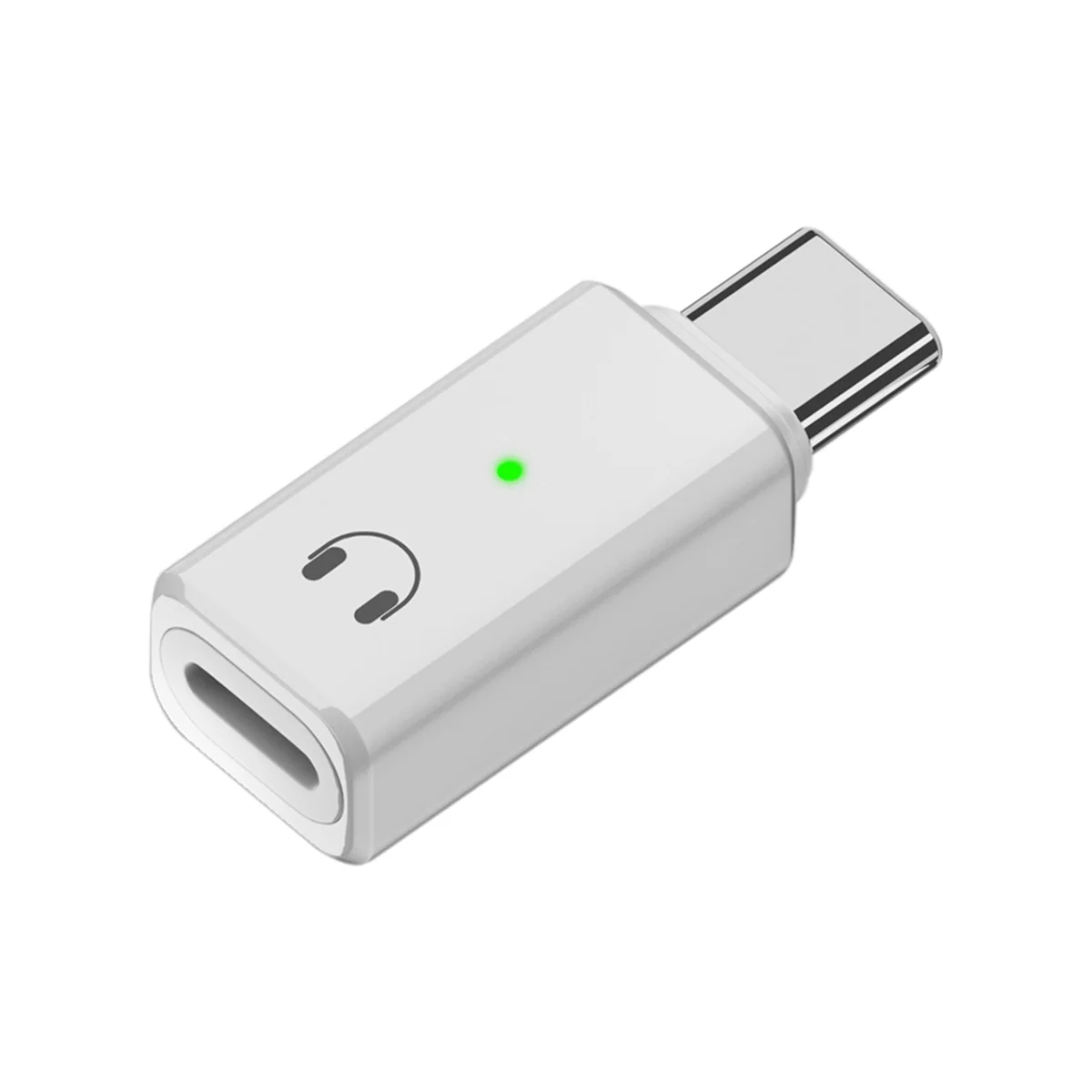 Headphone Cable Converter USB C Male to 8-Pin Female Audio Adapter for IPhone 15 IPad MacBook Type C Mobile Phone