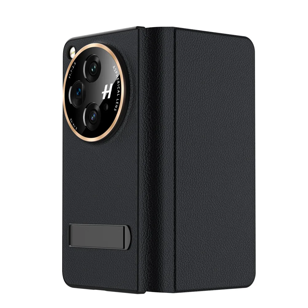 Funda Case Flip PU Leather Kickstand Front Full Protective Cover For Oppo Find N3 Capa_voghion.com