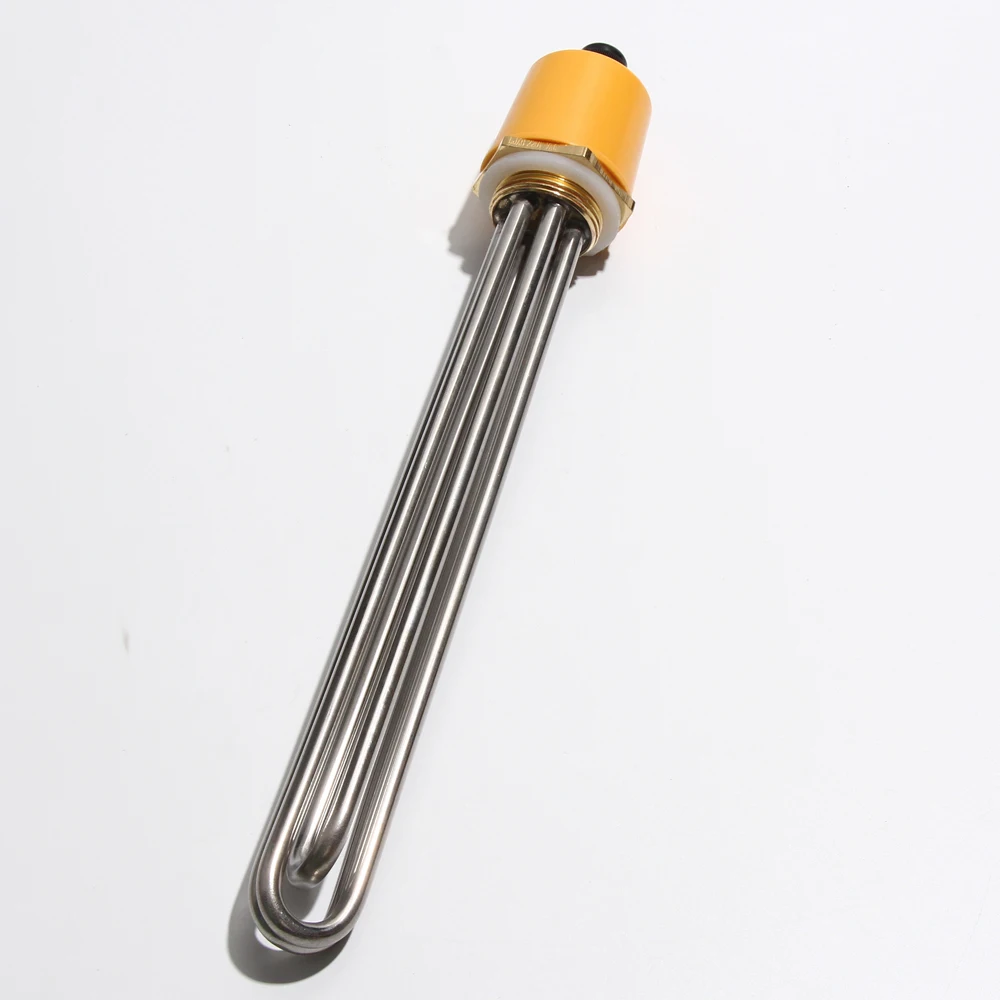 110V/220V/380V Industrial Immersion Water Heater Resistance DN32/DN40/DN50 Heater Element Pipe water heating rod
