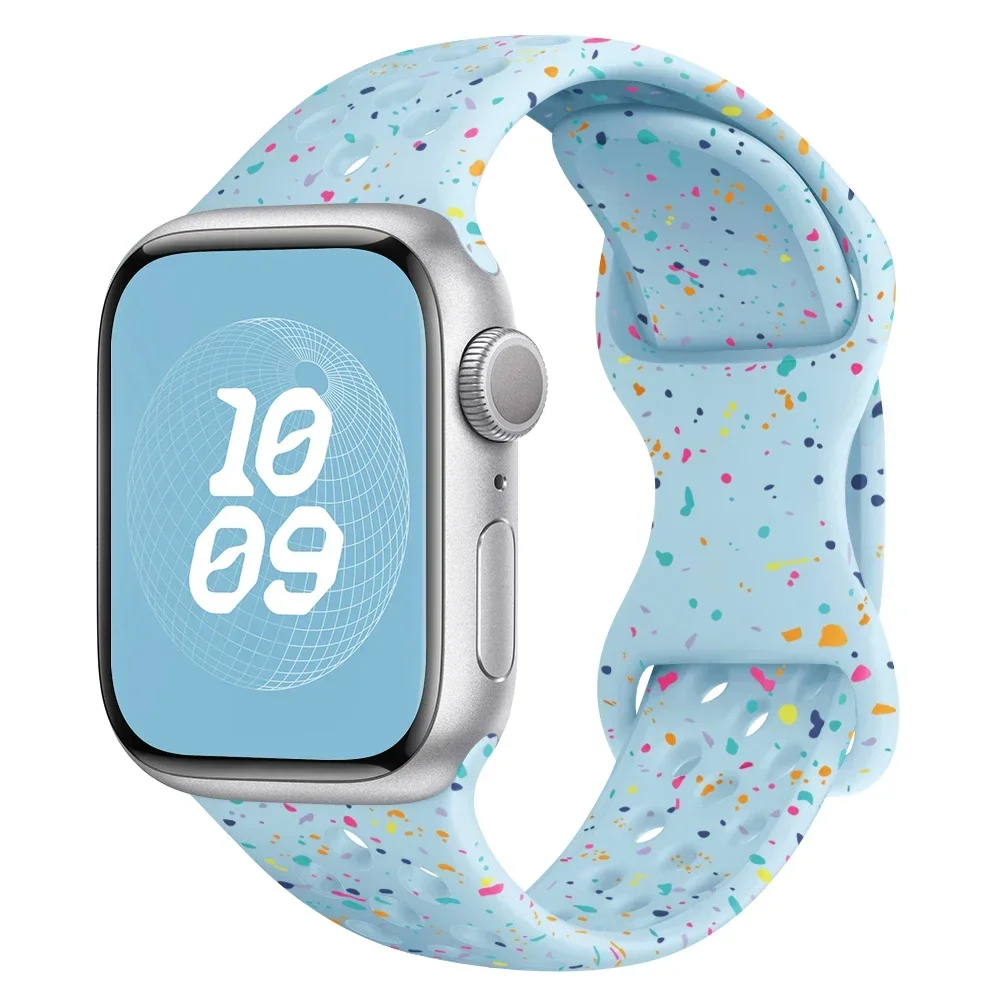 Versatile Silicone Sports Watch Strap Bracelet