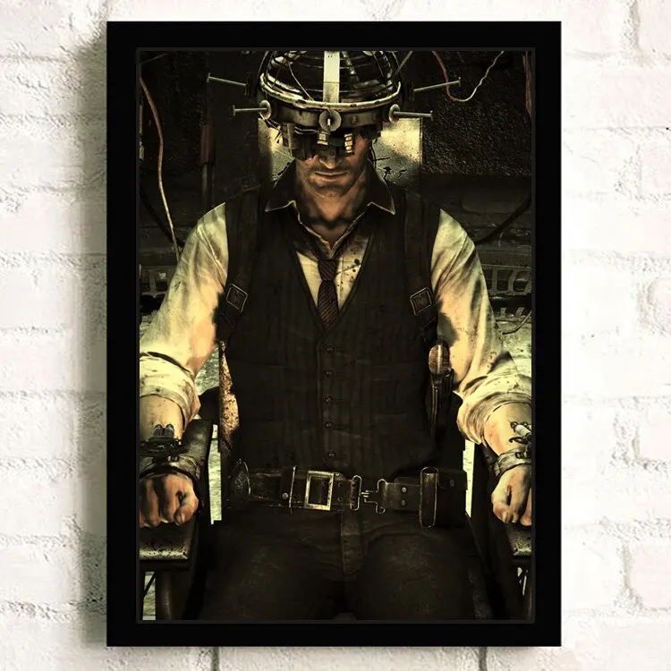 thumbnail image 1 of Pósteres impresos de arte de pared con diseño de Psycho Break The Evil Within para decoración del hogar, lienzo para sala de estar, cuadro, póster, 1 of 5
