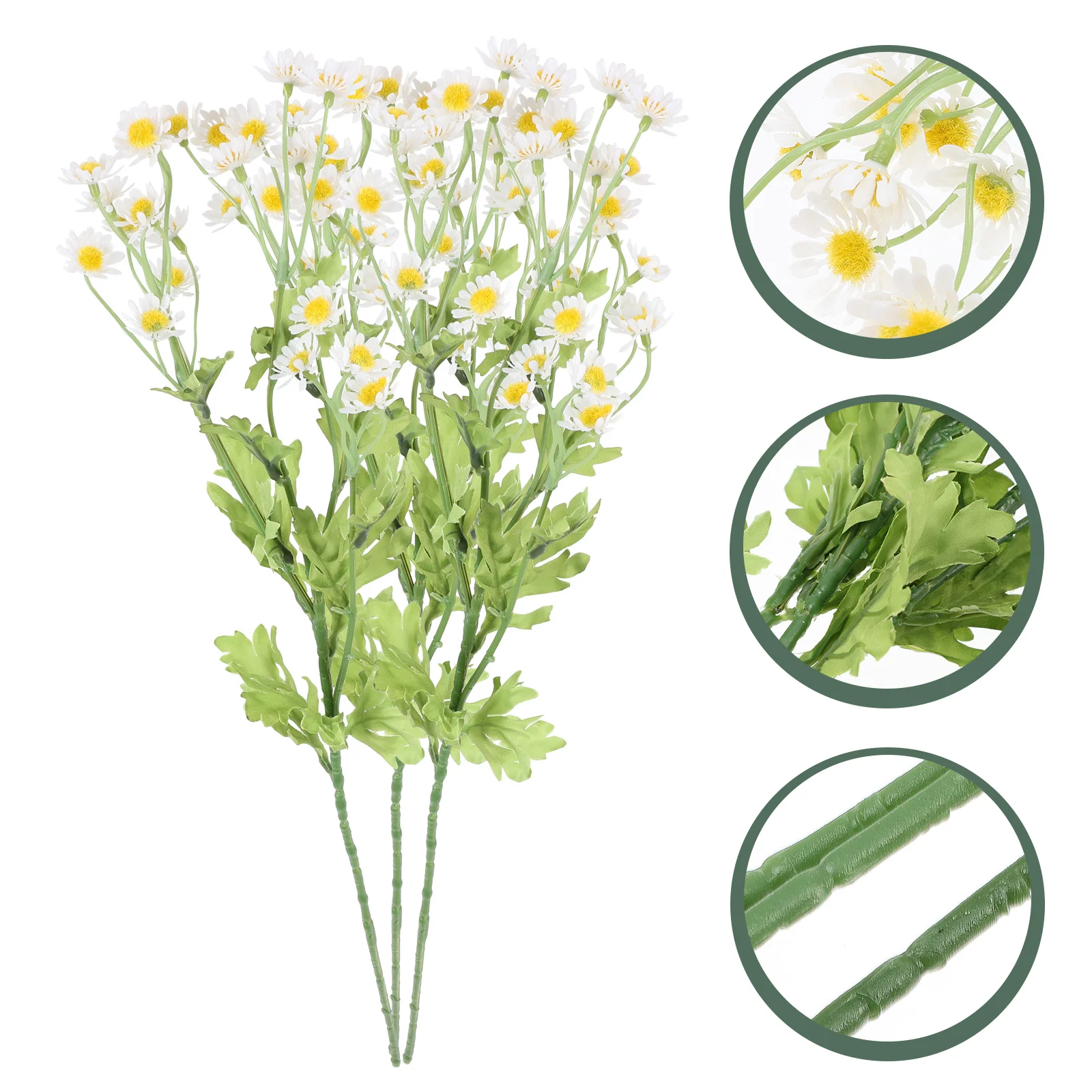 

Chamomile Flower Arrangement Supply Living Room Decor Simulation Adorn Household Fake Home Lifelike Plant