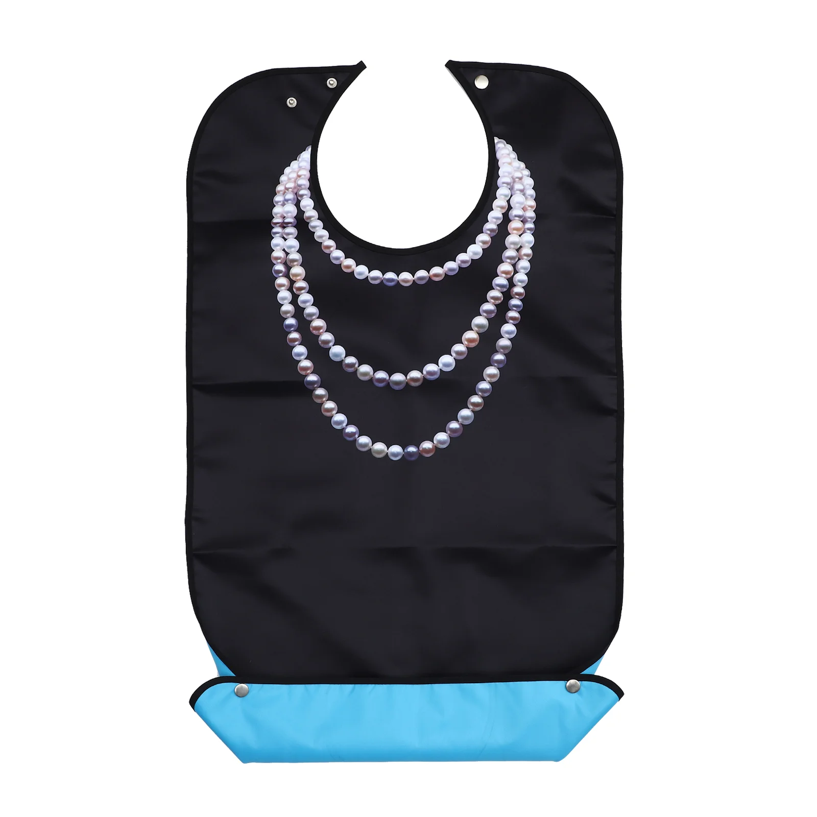 

Eating Apron Clothing Protector Adjustable Bib for Eating for Elderly, Seniors, and Disabled 1Pcs