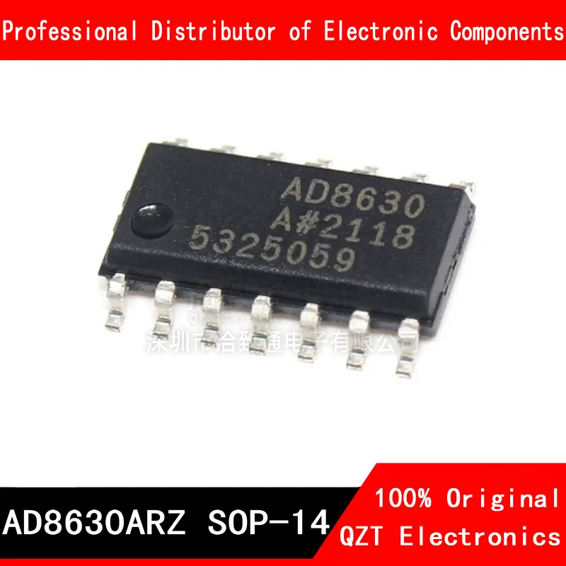 

10pcs/lot AD8630ARZ SOP AD8630 AD8630A AD8630AR SOP-14 new original In Stock