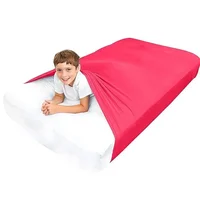Sensory Bed Sheet Breathable Stretchy Compression Sheet Cool Comfortable Sleeping Bedding for Kids Adults Alternative To Blanket 1