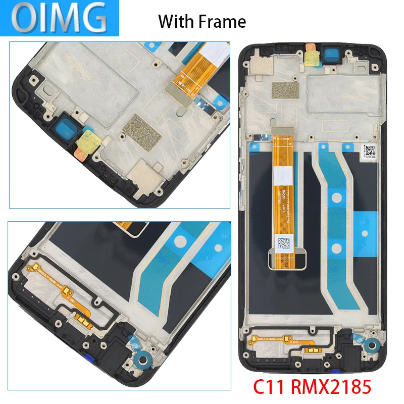 OPPO Realme C11 2021  LCD ÷,  ġ ũ г Ÿ ü ǰ, RMX2185 RMX3231