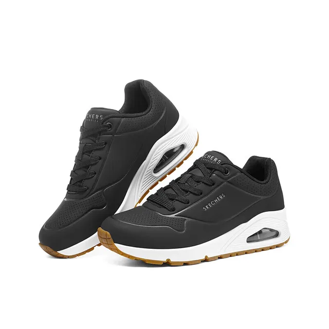 Skechers women's shoes UNO Butterfly shoes Air cushion increase casual all-match sneakers Running shoes73690 2