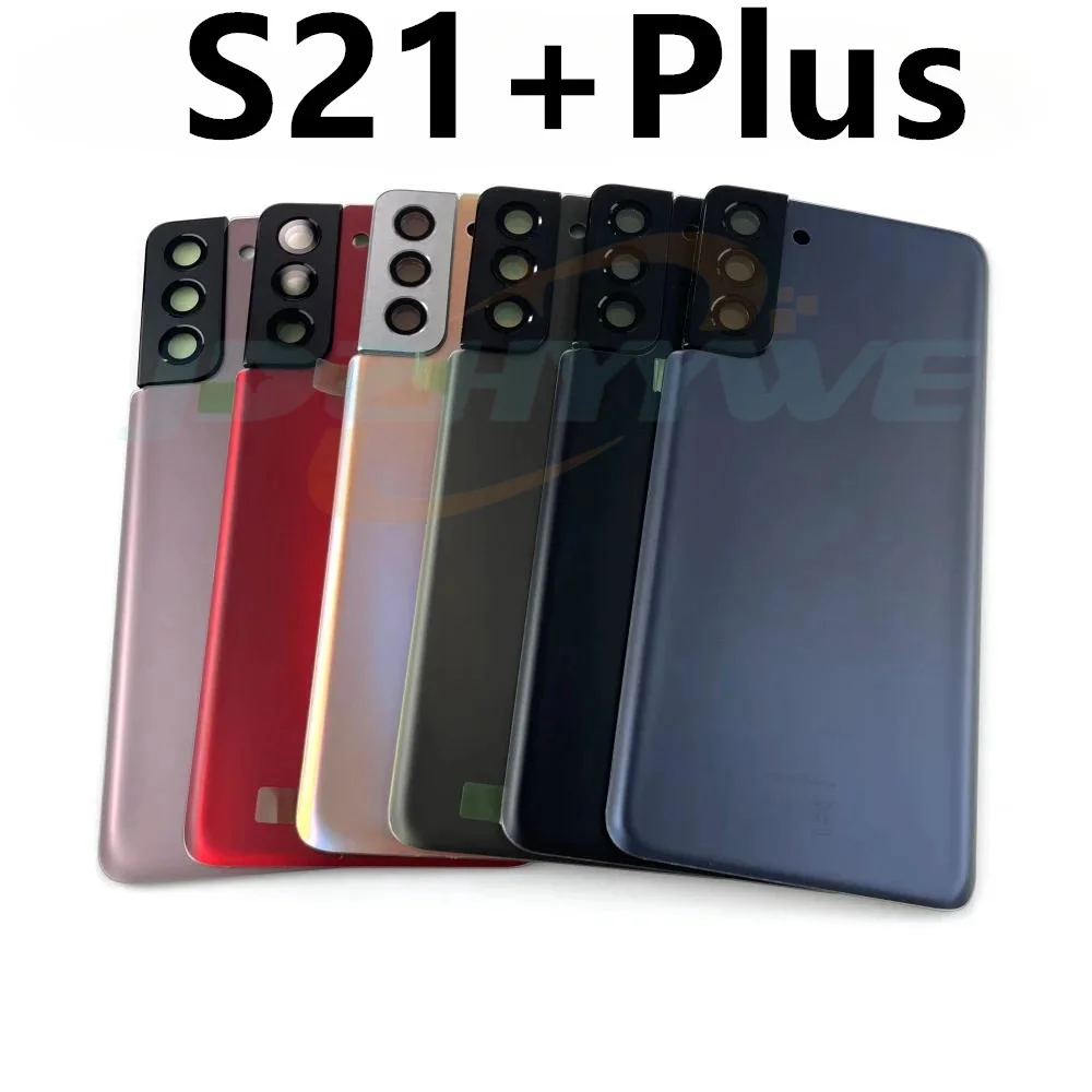 

Стеклянная задняя крышка батарейного отсека с логотипом для Samsung Galaxy S21 + G996