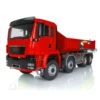 1/14 TGS 8*8 Roll On/Off Hydraulic Dumper RC Trucks LESU Remote Control Tipper Tamiyay Toys Model W/ Light Sound Th01997-SMT9 2
