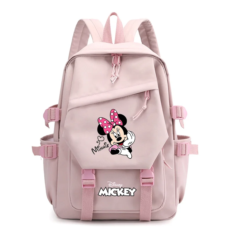 maaya Pink Minnie Mickey Mouse design kids school bag 14inche for 2 to 5  age School Bag (Pink. 12 L) Plush Bag (Multicolor, 14 inche) School Bag  (Multicolor, 15 L) 10 L