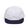 Washed Cotton 6 Panel Cap Flat Visor Unstructured Crown Baseball Caps Summer Sun Protection Hat Adjustable Outdoor for Men Women 3