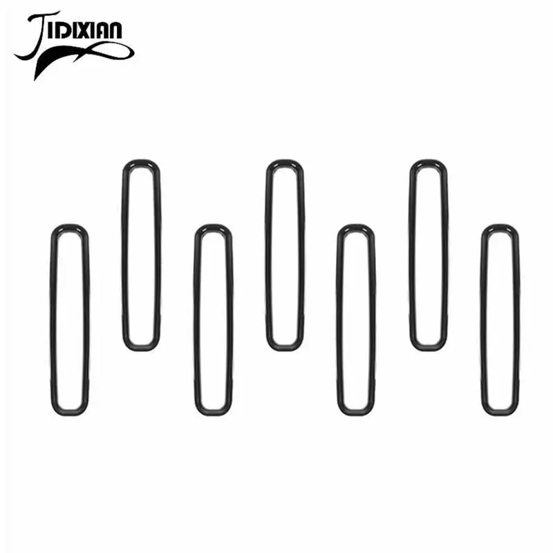 지디시안 자동차 그릴 메쉬 프론트 인서트 레이싱 그릴 장식 커버 (지프 랭글러 TJ 1997-2006 차량 외부 액세서리)