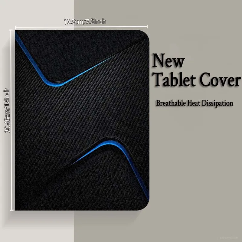 Luxury Carbon Fiber Tablet Case - Sleek & Durable Design