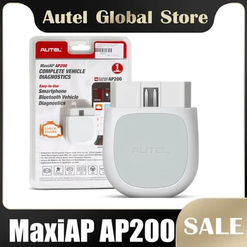 Autel AP200 MaxiAP AP200 Full Systems Diagnostic Tool Check Engine Light Code Reader for Family DIYers 1