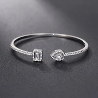 White Cuff Bracelet Bangle 