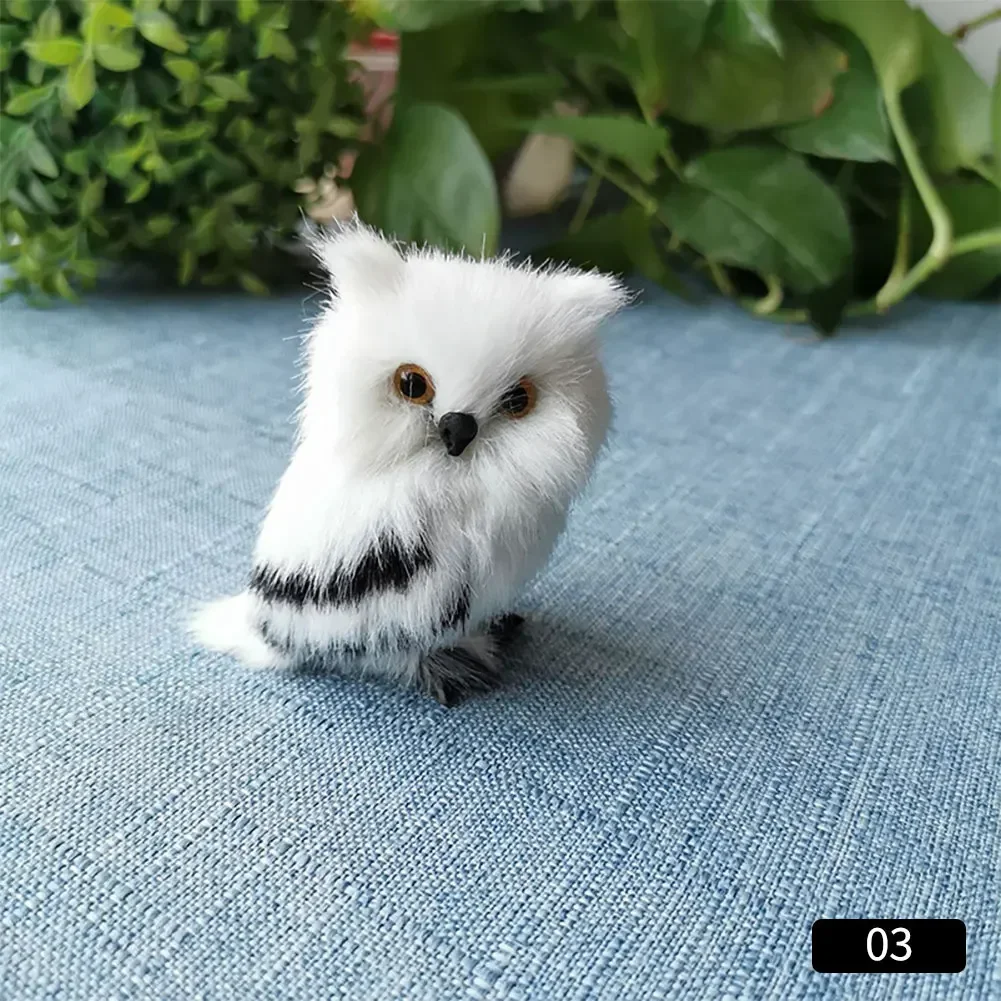 Charming Animal Figurines Collection - Whimsical Rabbit, Owl, Cat, and Fox Home Decor Gift