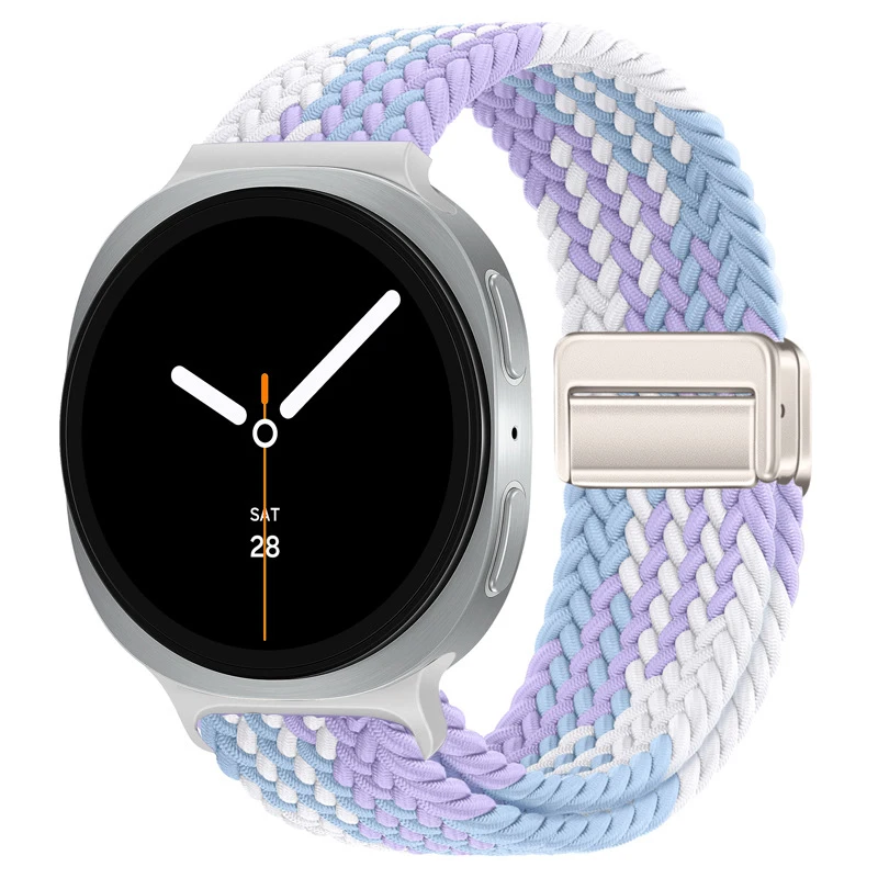 Magnetic Nylon Weave Strap Bracelet