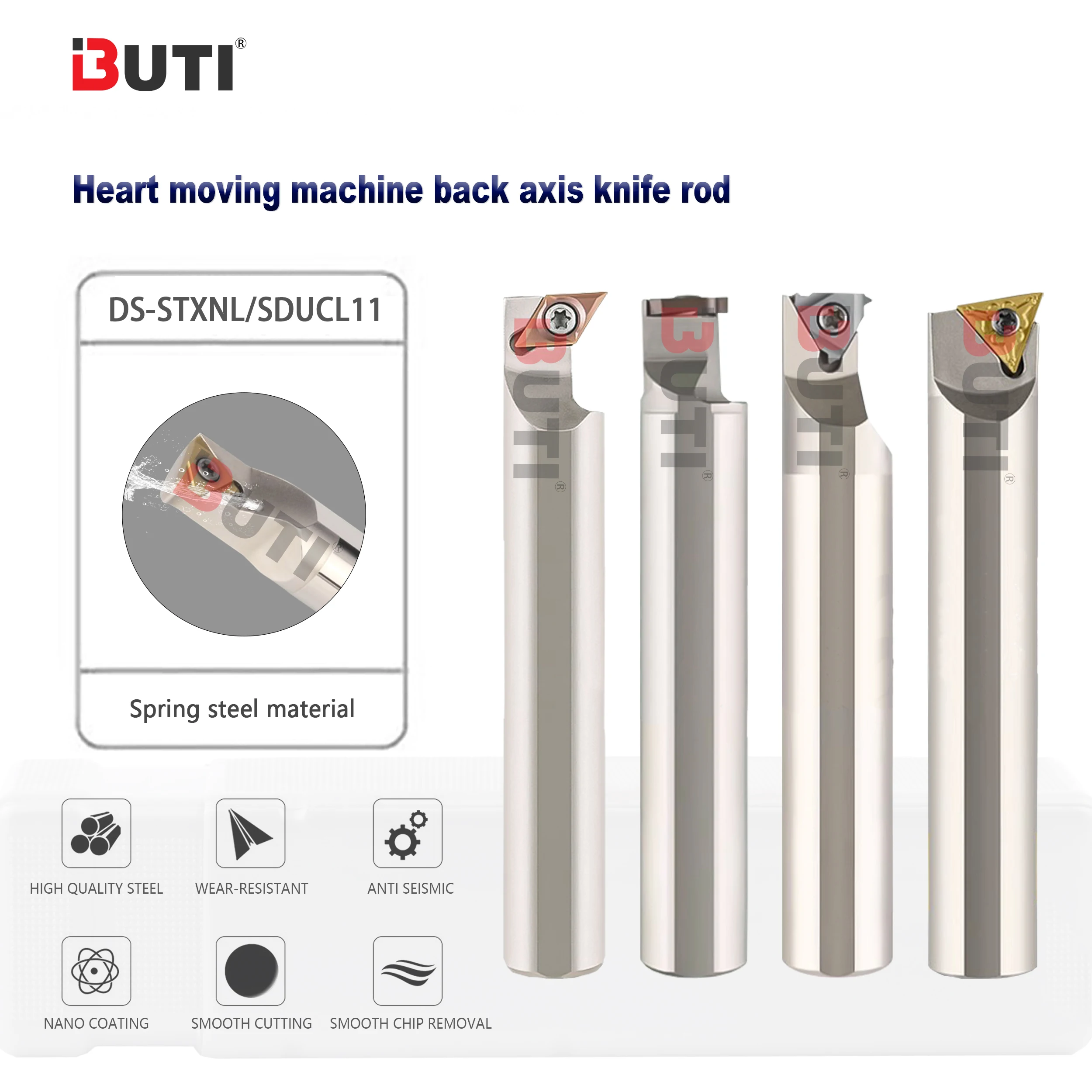 DS-STXNL/SDUCL11/KTGFL/KTTXL Herz Maschine Hinterachse Cutter Bar Nuten Abgeschnitten Außen Kreis Gewinde CNC Drehen werkzeug Cutter Bar
