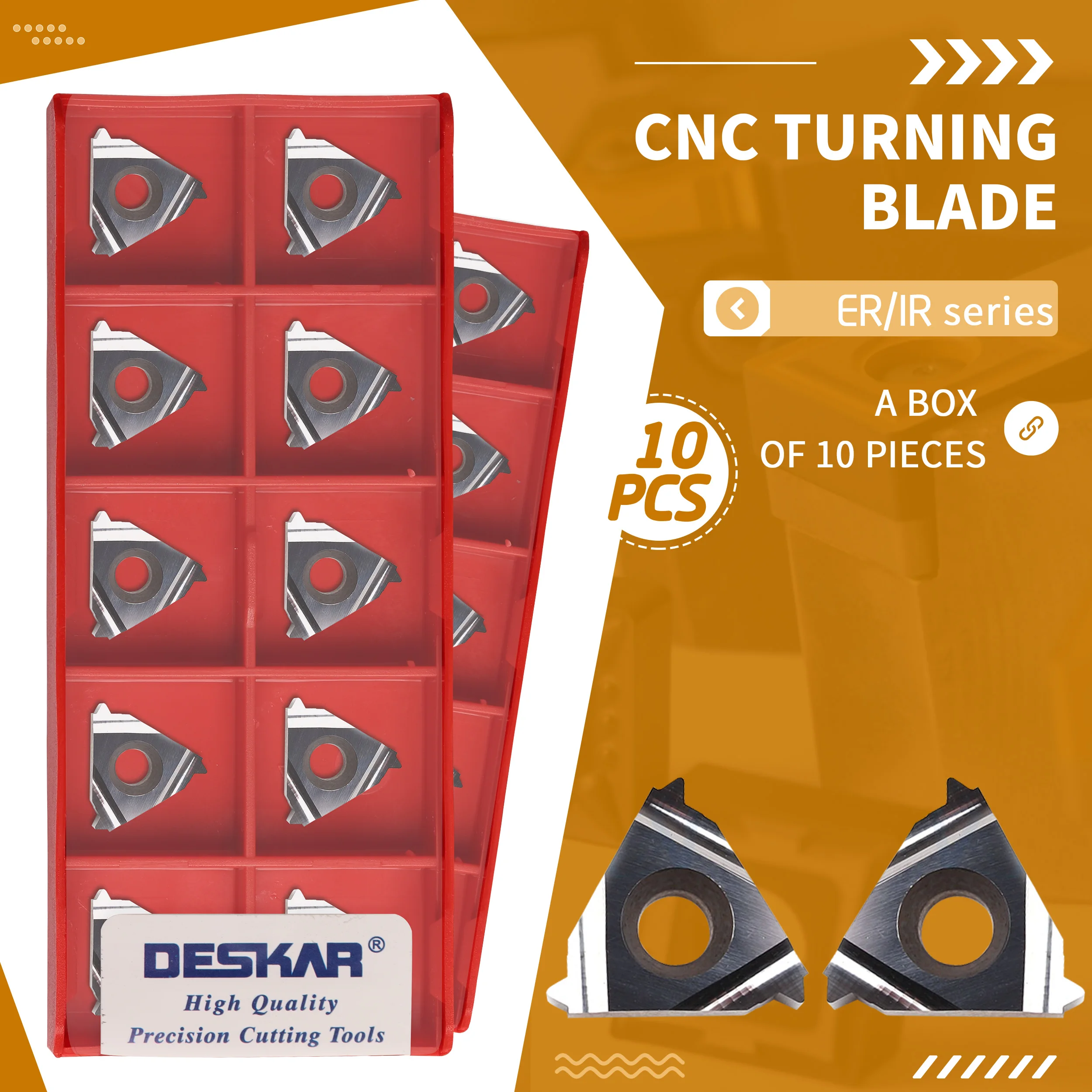 

16ER 11W K15 16ER 14W K15 16IR 11W K15 16IR 14W K15 Carbide insert CNC Thread insert suitable for aluminum and copper processing