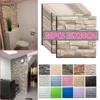 25pcs Self-Adhesive 3D Wall Stickers Wallpaper Panel Home Decor Living Room Bedroom Decoration Bathroom Kitchen House Stickers 1