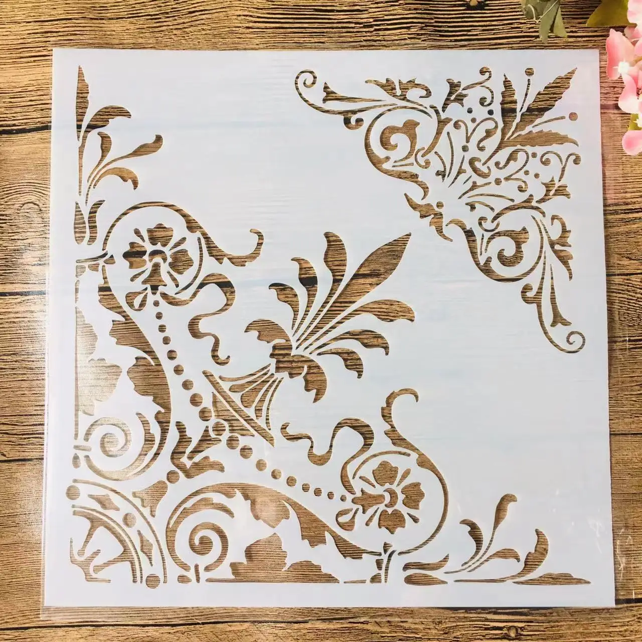

30*30cm Mandala Vintage Palace Frame DIY Layering Stencils Wall Painting Scrapbook Coloring Embossing Album Decorative Template