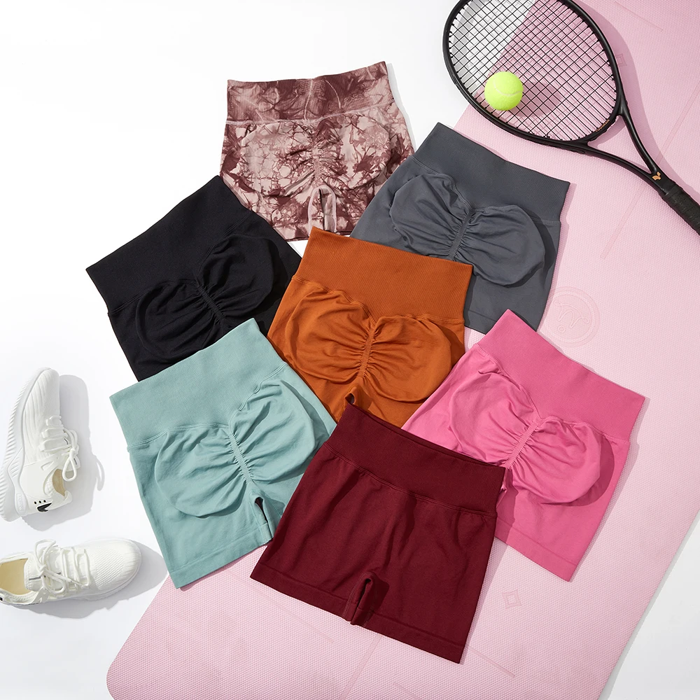 Yoga Shorts Women Gym Outfit Scrunch Butt Fitness High Waist Gym leggings Clothes For Women Cycling Shorts Sports yoga shorts