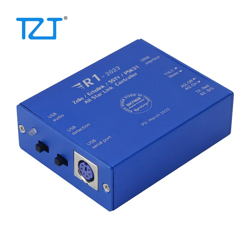 TZT For Echolink & Zello YY Voice Interface Board Controller Radio-Network USB Sound Card Version voice interface board