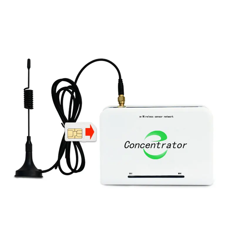 4G Lora Gateway Hub for LoRa Wireless Soil Temperature Humidity Light CO2 O2 Sensor XZ-DSG4