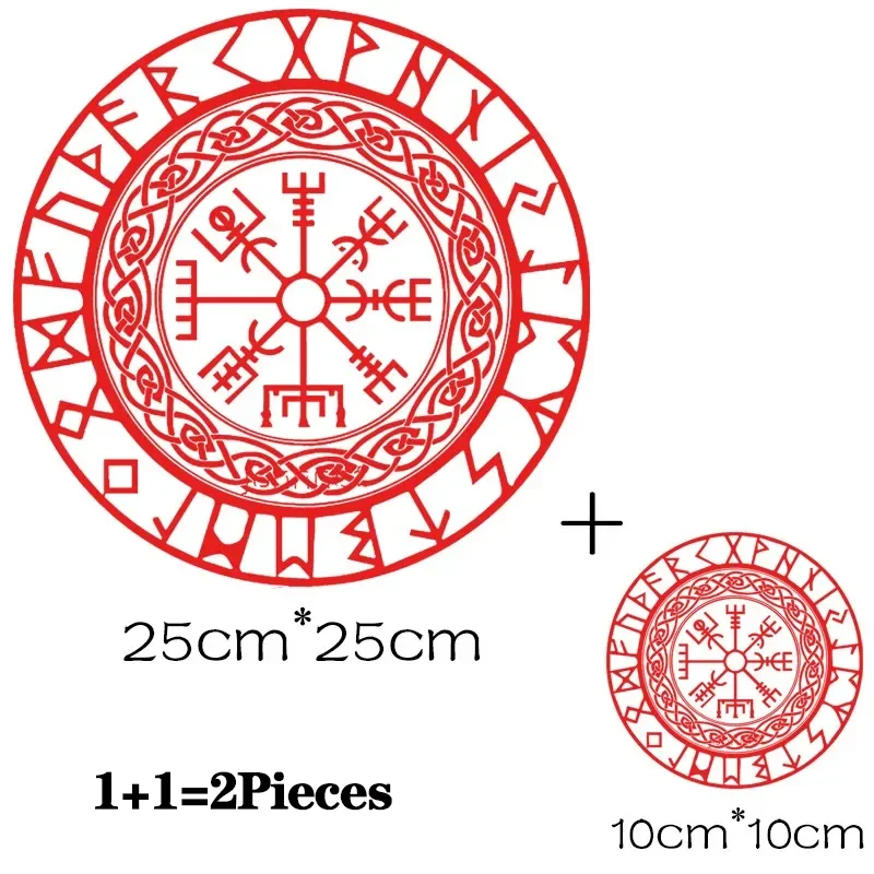 2Pcs Viking Iron On Fusible Patches For Clothing Heat Transfer Stickers embroidered patches heat transfer stickers tactical patches clothing patches custom name patches