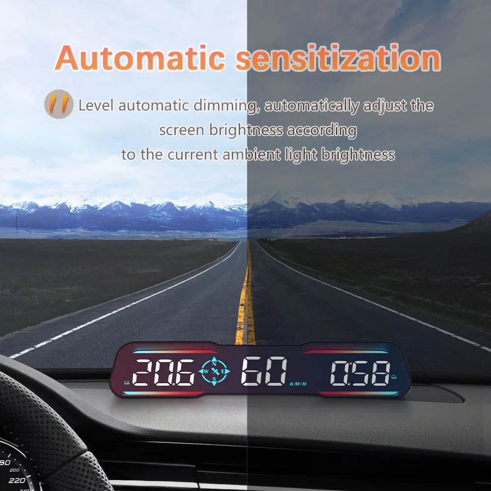 GPS HUD ڵ  ÷, º ǻ  ӵ,  Һ, ڵ  ׼