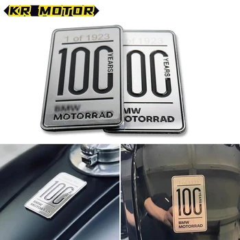 3D 와이어 드로잉 금속 스티커 오일 박스 장식 연료 탱크 트림 커버, BMW R18 클래식 R18 B TC에 적합, R 18 100 년 오토바이