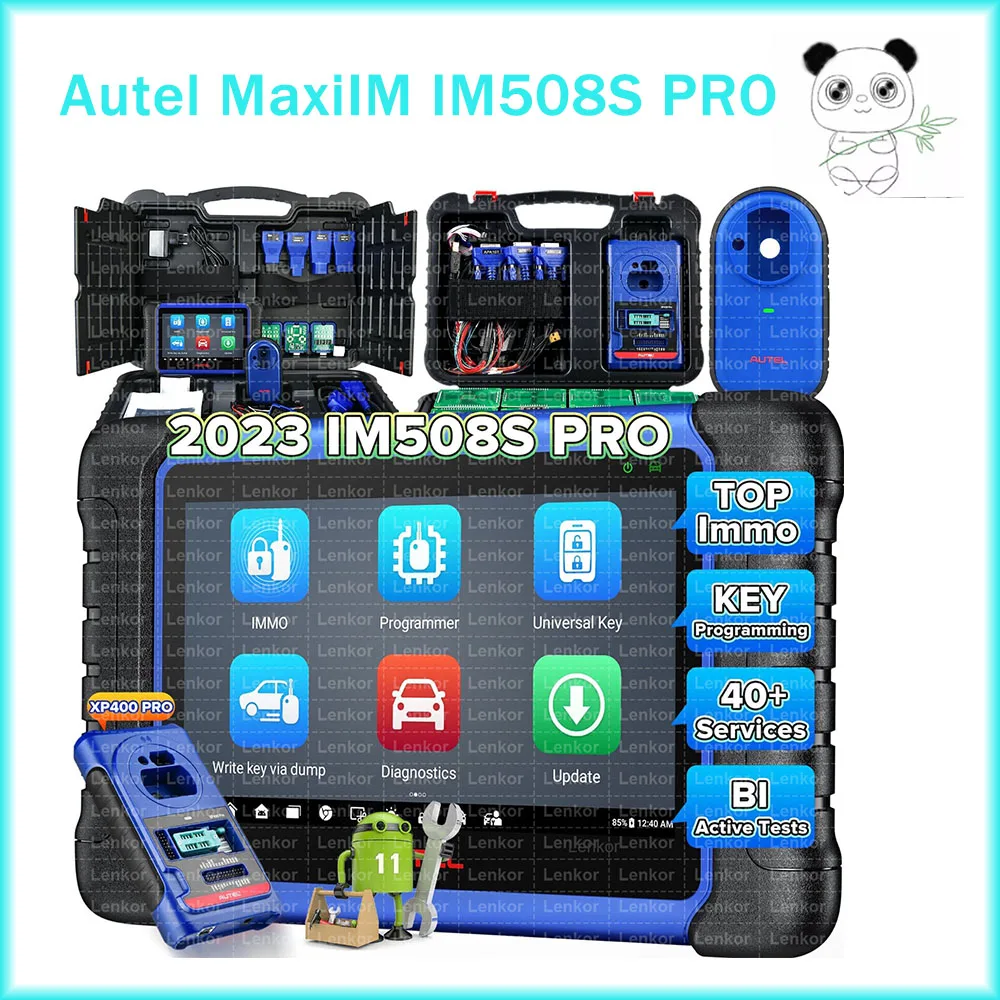 

2023 Autel MaxiIM IM508S PRO с комплектом XP400Pro все-в-одном брелок инструмент для программирования ECU IMMO OBD2