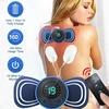 8 Modes Rechargeable Neck Massager with Remote Control EMS Low Frequency Pulse Massager For Muscle Relaxation Relief The Pain 2