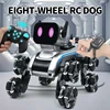 Remote Control Robot Dog Toy for Kids 2.4Ghz 8WD Gesture Sensing Stunt Rc Cars with Music & Light Children Birthday Gift for Kid 1