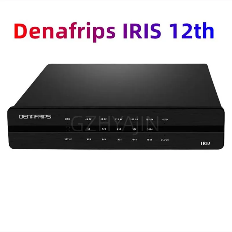 

Denafrips IRIS 12th DDC USB Digital Interface External Clock input Coaxial AES/EBU I2S IIS HDMI RJ45 DSD512(USB I2S Only）output