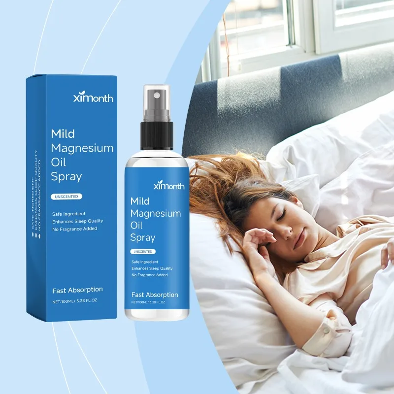 Mild Magnesium Oil Spray Safe Ingredient Enhances Sleep Quality Spa Moisturizing Relaxing Body Aromatherapy Essence Health Care