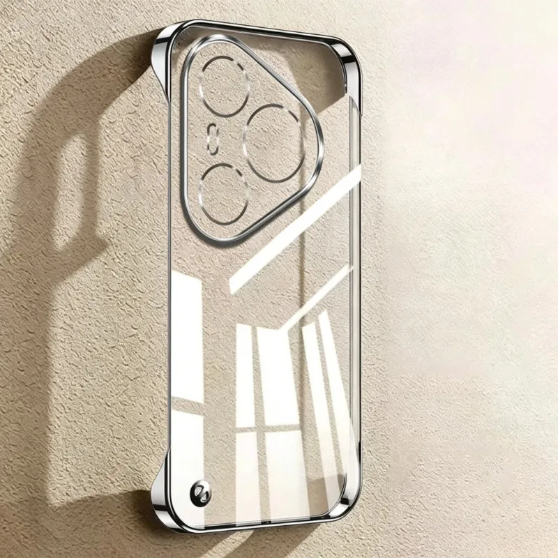 Frameless Ultra Thin Hard PC Clear Back Phone Case