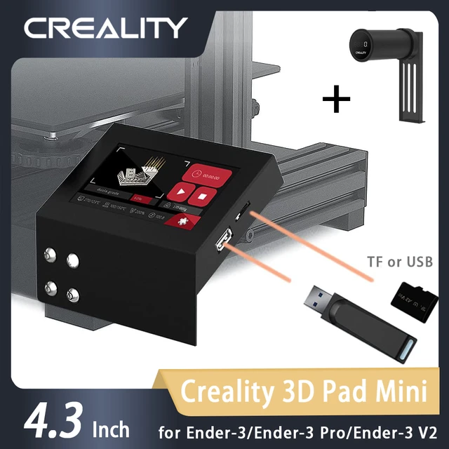 Creality Imprimante 3D Ender 3 Pro avec plaque de mise a niveau
