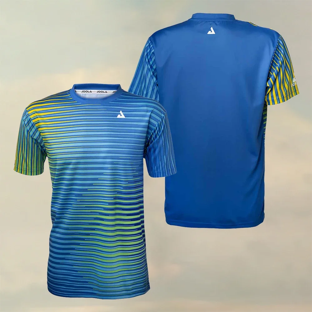Leisure Tennis Sportswear Boutique Fitness Sports Breathable T-shirt Men's Ultra-thin Table Tennis Quick Dry Short Sleeve