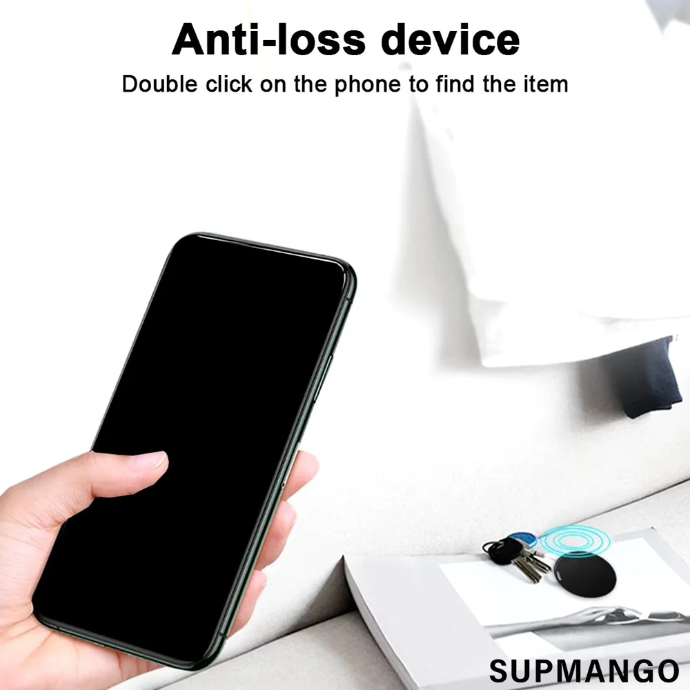 Wireless Mini Tracker Anti Lost Alarm Key Child Bag Wallet Finder BT APP GPS Locator Smart Tag For iPhone Android