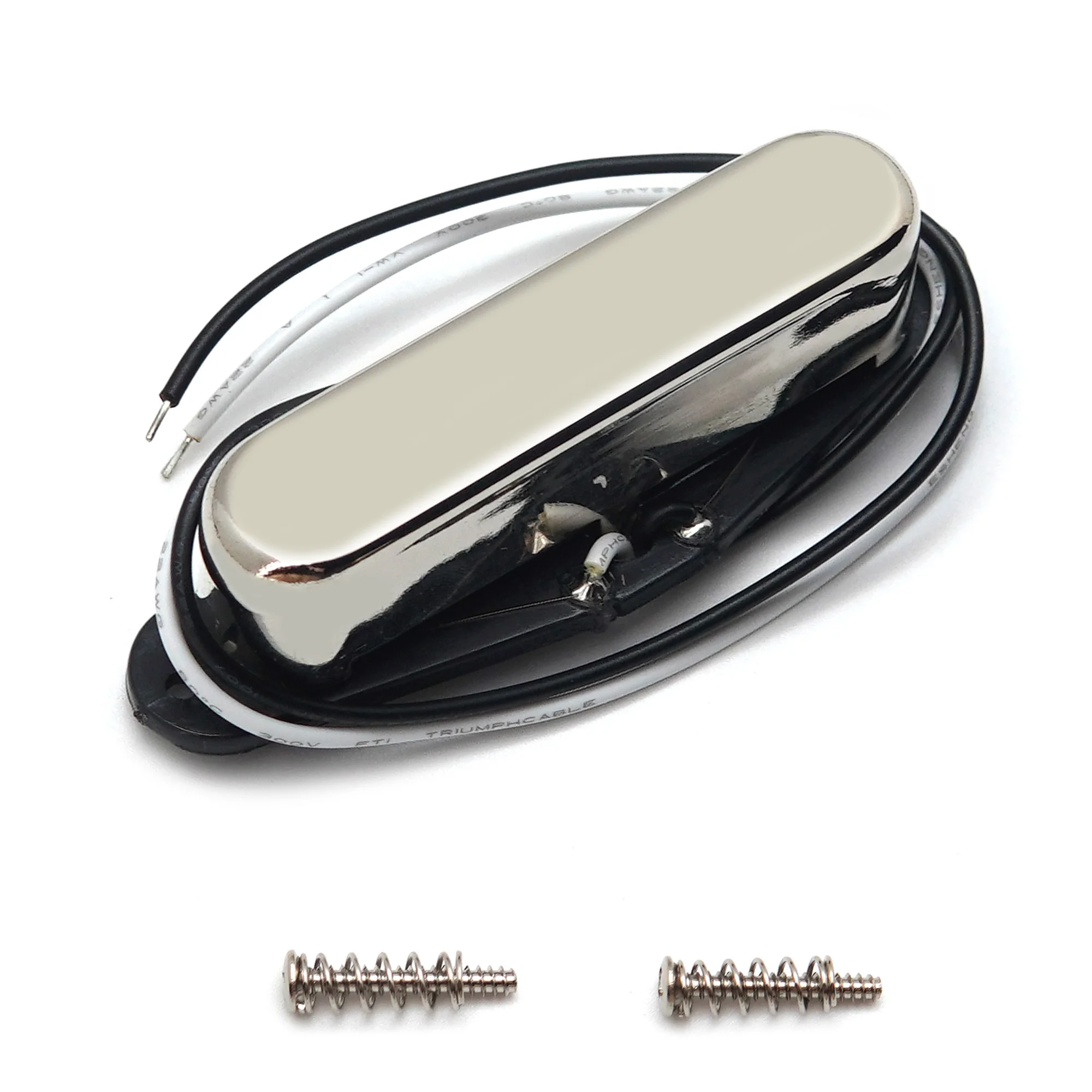 FLEOR Alnico 5 E-Gitarren-Hals-Tonabnehmer Single-Coil-Tonabnehmer Nickel für FD TL Style Gitarrenteile