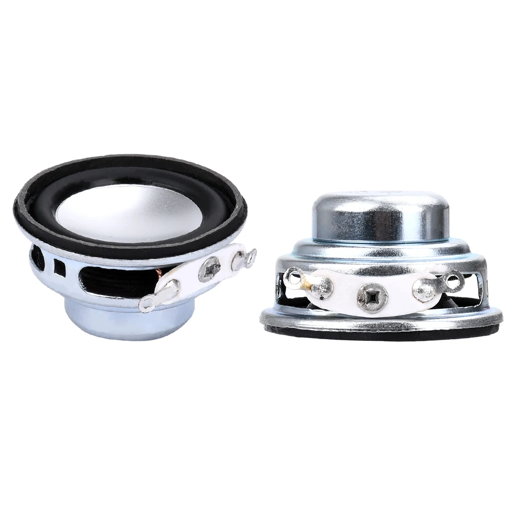 Audio Module Kit 32mm Inner Magnetic Subwoofer Small Speaker Mini Audio Speakers Portable Sound Speakers Audio Woofer Home TheaterLoudspeaker