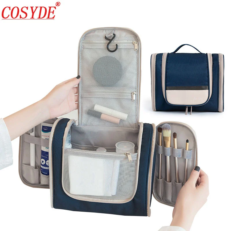2022 Waterproof Makeup Bag Travel Hanging Cosmetics Bag For Men Wash
