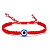 Bracelets turcs simples mauvais œil pour hommes et femmes, 1 pièce, corde mexicaine tissée, bijoux, accessoires tendance, cadeau
