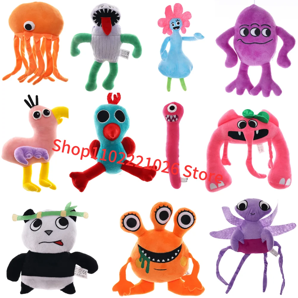 Doors Plush - 12 Glitch Plushies Toy for Fans Gift, 2022 New Monster  Horror Game Stuffed Figure Doll for Kids and Adults, Halloween Christmas