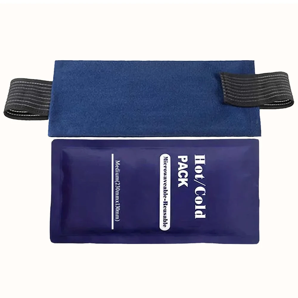 حزمة ثلج مع حزام مطاطي قابل لإعادة الاستخدام حزم ا...